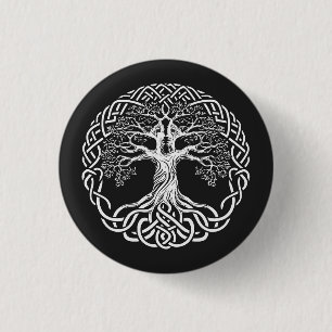Livets träd-knapp Badge Knapp