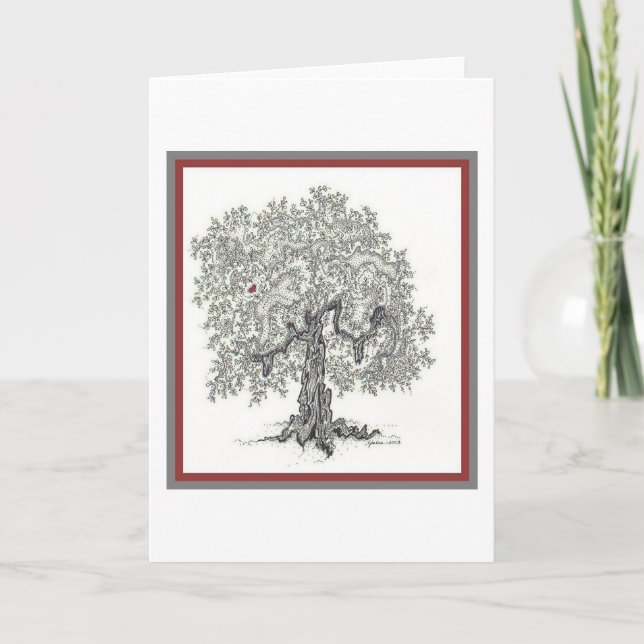 Livets träd kort (Framsida)