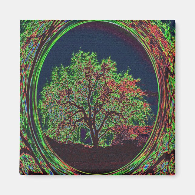 Livets träd.... magnet (Framsidan)