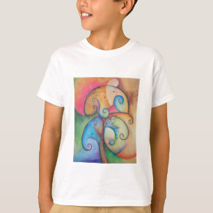 Livets träd målning t shirt