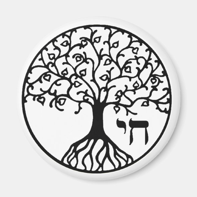 Livets träd med CHAI Magnet (Framsidan)