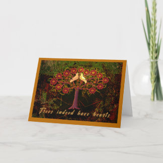 Livets träd med kupongkort kort