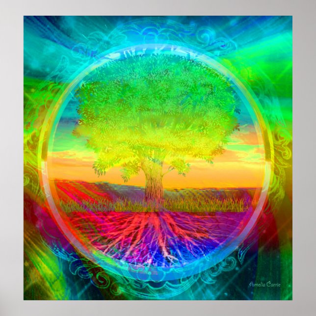 Livets träd Miracles Poster (Framsidan)