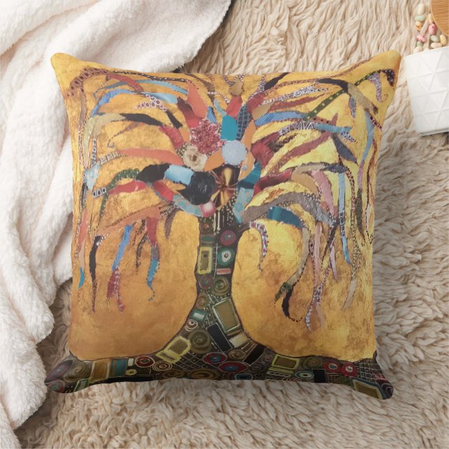 LIVETS TRÄD PILLOW KUDDE (Filt)