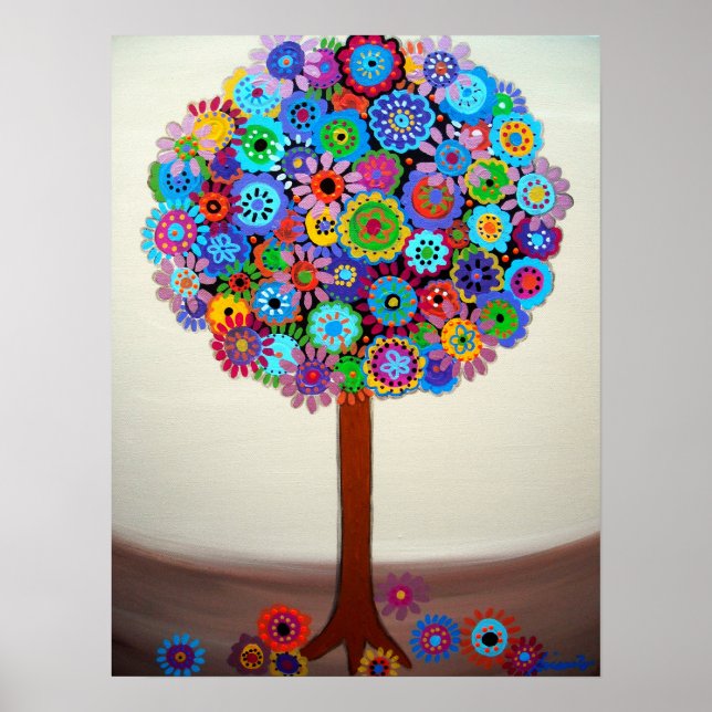 LIVETS TRÄD POSTER (Framsidan)