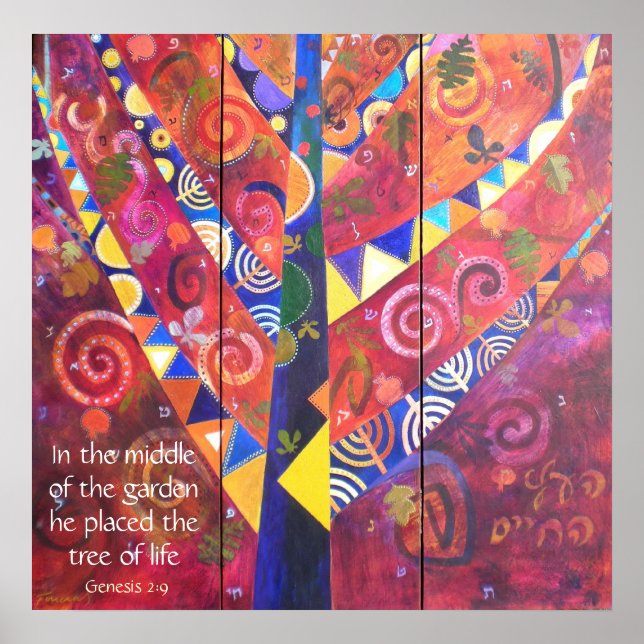 Livets träd poster (Framsidan)