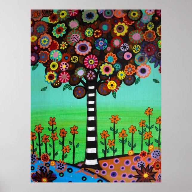 LIVETS TRÄD POSTER (Framsidan)