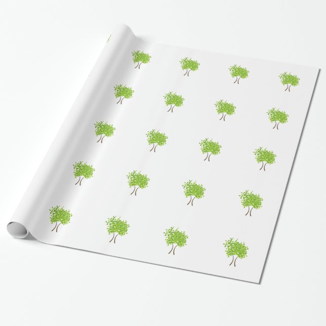 Livets träd presentpapper (Utrullad)