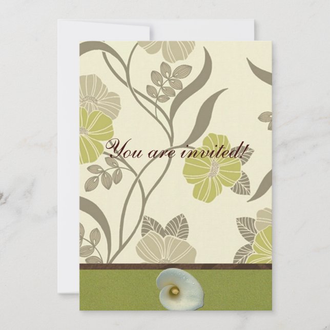 LIVETS TRÄD PUB BAT MITZVAH INBJUDNINGAR (Framsida)