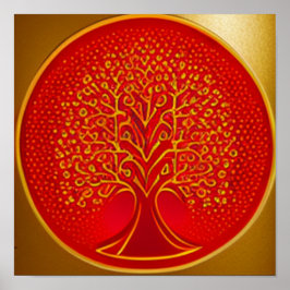 Livets träd Sephirot Poster