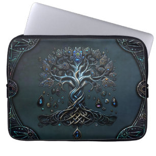 Livets träd Shine och Souls armar Laptop Fodral