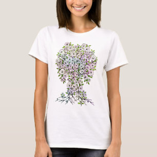 Livets träd - Spiral Löv frukt 1 T Shirt