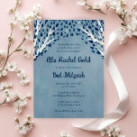 Livets träd Stars Watercolor Fladdermus Pub Mitzva Inbjudningar<br><div class="desc">Perfekt-kort för att tillkännage ett bat mitzvah, pub mitzvah eller annat judiskt firande! Hand skapade konst åt dig! FULLT ANPASSADE! Klicka på "Anpassa" ovan om du vill redigera texten. Klicka på "Redigera med verktyg" om du vill justera typsnitt, färg och placeringar och ta bort vattenfärgsdesignen på baksidan om du vill....</div>
