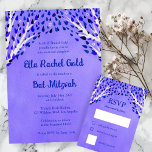 Livets träd Stars Watercolor Fladdermus Pub Mitzva OSA Kort<br><div class="desc">Svarskort på perfekt för bat mitzvah, pub mitzvah eller andra judiska firande! Hand skapade konst åt dig! FULLT ANPASSADE! Klicka på "Anpassa" ovan om du vill redigera texten. Klicka på "Redigera med verktyg" om du vill justera typsnitt, färg och placeringar, rutstorlekar, lägga till egen text och ta bort vattenfärgsdesignen på...</div>