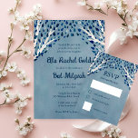 Livets träd Stars Watercolor Fladdermus Pub Mitzva OSA Kort<br><div class="desc">Svarskort på perfekt för bat mitzvah, pub mitzvah eller andra judiska firande! Hand skapade konst åt dig! FULLT ANPASSADE! Klicka på "Anpassa" ovan om du vill redigera texten. Klicka på "Redigera med verktyg" om du vill justera typsnitt, färg och placeringar, rutstorlekar, lägga till egen text och ta bort vattenfärgsdesignen på...</div>