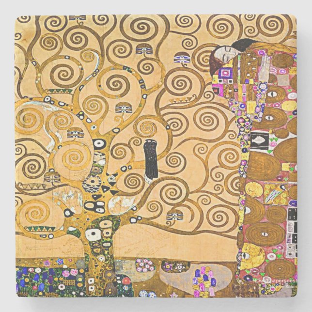 Livets träd stenunderlägg (Framsidan)