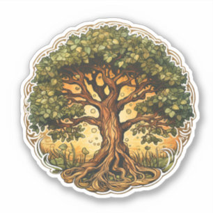 Livets träd Sticker Klistermärken