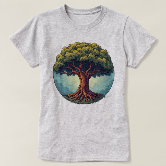 Livets träd t shirt (Design framsida)
