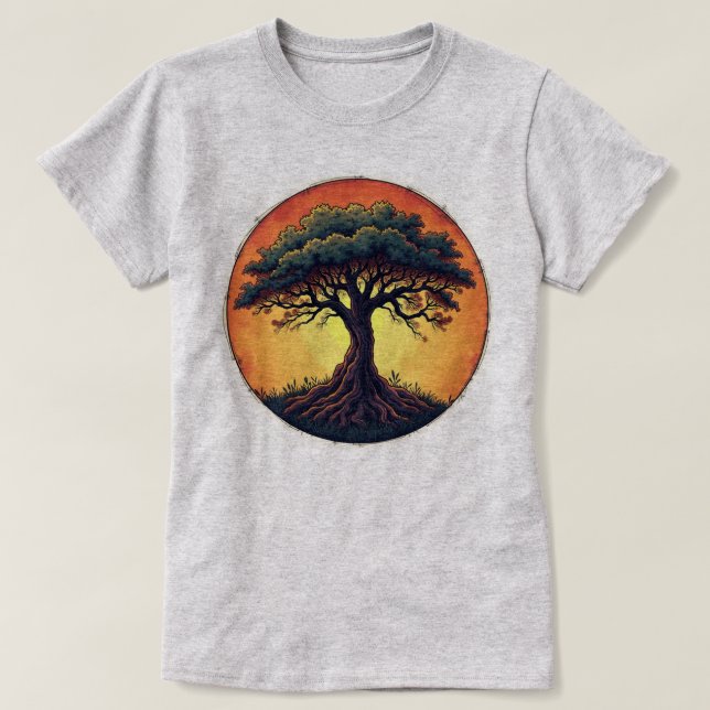 Livets träd t shirt (Design framsida)
