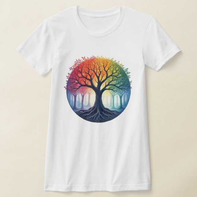Livets träd t shirt (Laydown)