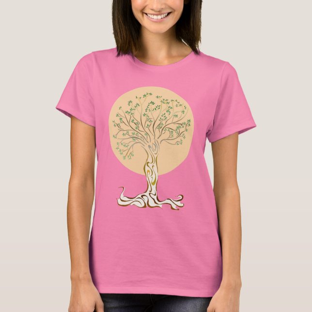Livets träd T-Shirt (Framsida)