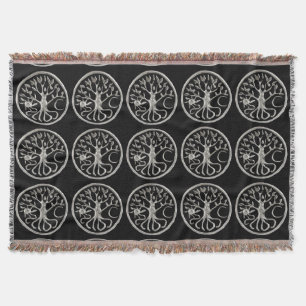 Livets träd Throw Blanket Filt