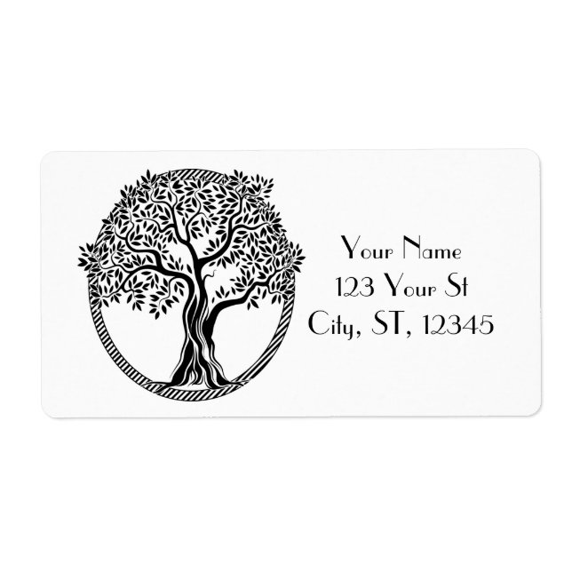 Livets träd Thunder_Cove Fraktsedel (Framsidan)