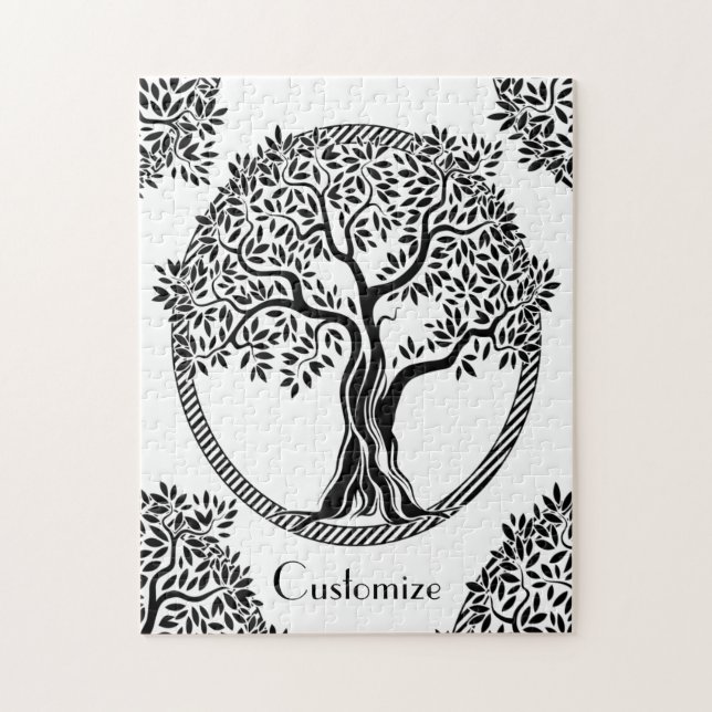 Livets träd Thunder_Cove Pussel (Vertikal)