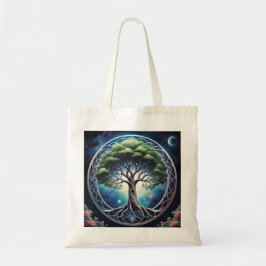 Livets träd till påsen tygkasse