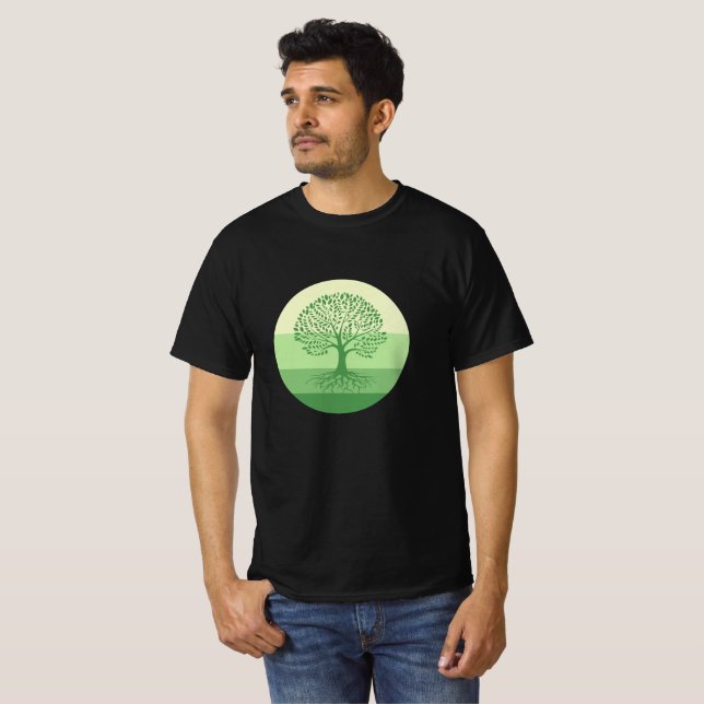 livets träd, träd t shirt (Hel framsida)