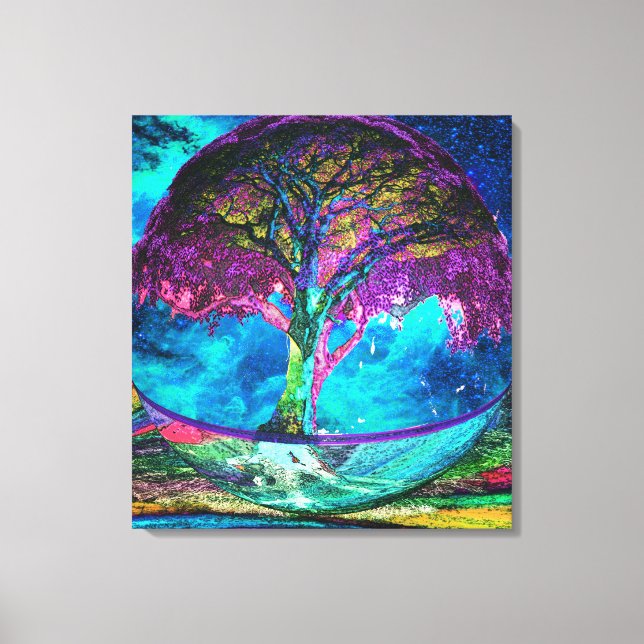 Livets träd Truth Seeker Canvastryck (Framsida)