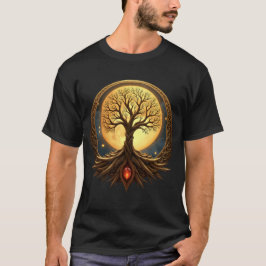 Livets Träd – Upplysning i Månsken T Shirt