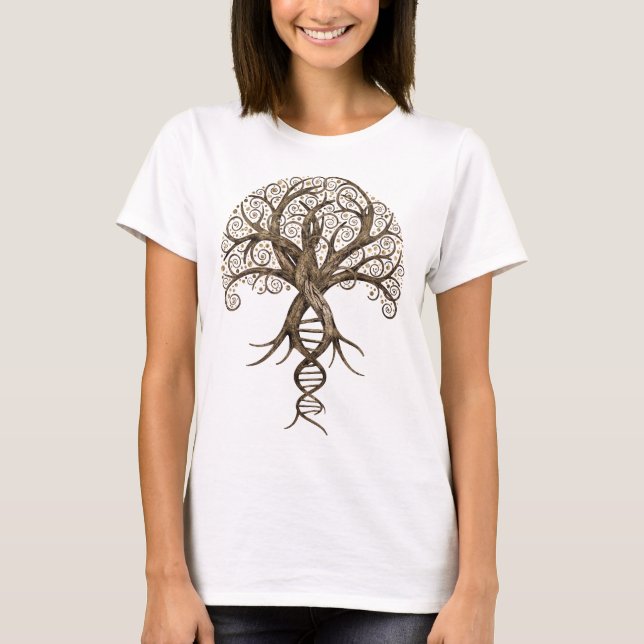 Livets träd - utveckling t shirt (Framsida)