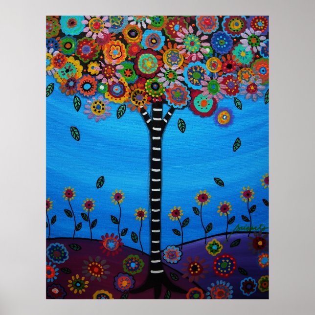 LIVETS TRÄD VII POSTER (Framsidan)