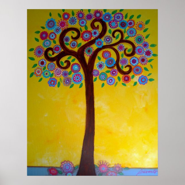 LIVETS TRÄD VII POSTER (Framsidan)