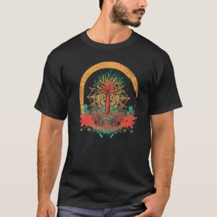 Livets träd Viking Midgard Thor Walhalla Nordic w T Shirt
