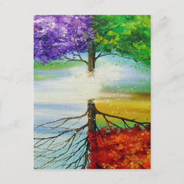 Livets träd vykort (Framsida)