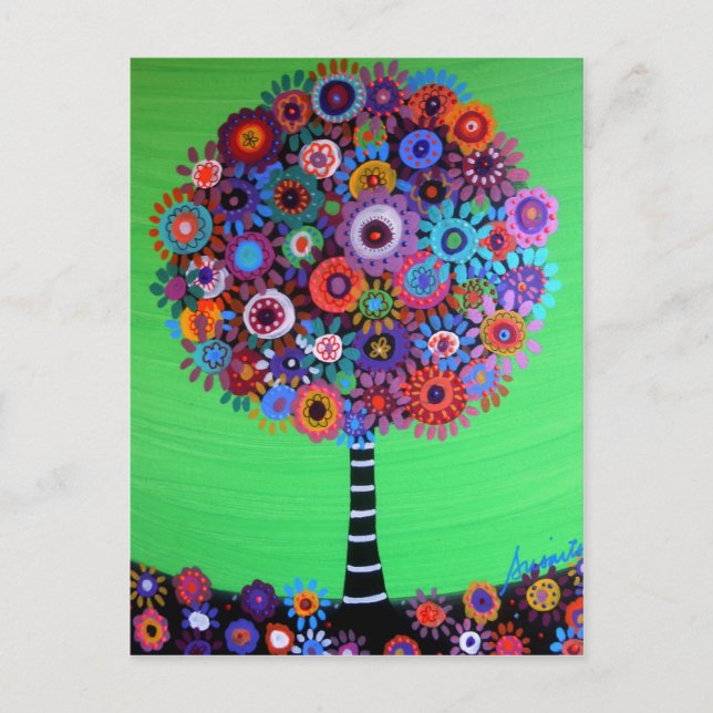 LIVETS TRÄD VYKORT (Framsida)