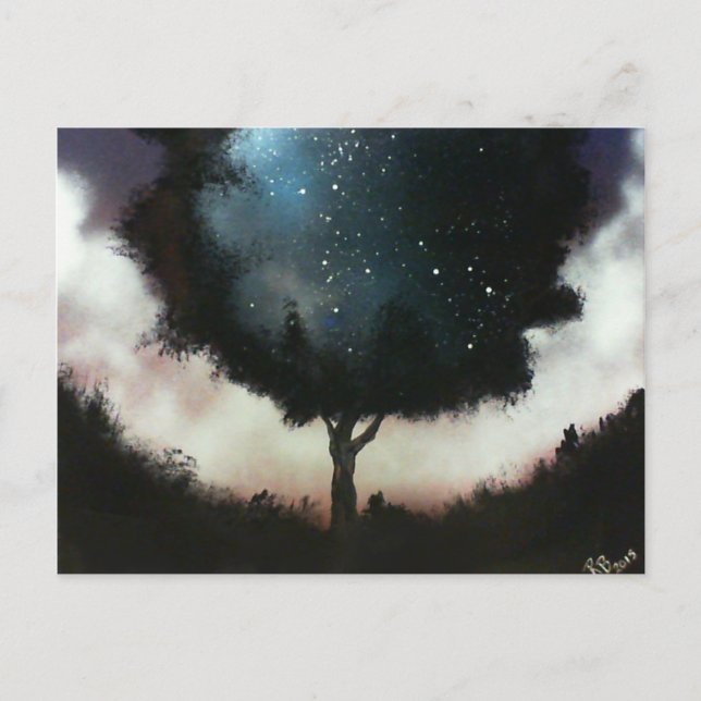 Livets träd vykort (Framsida)