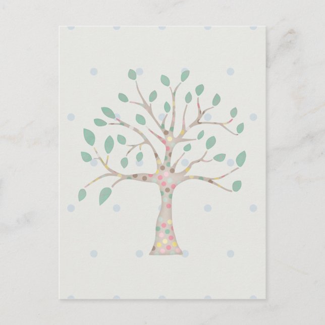 Livets träd vykort (Framsida)