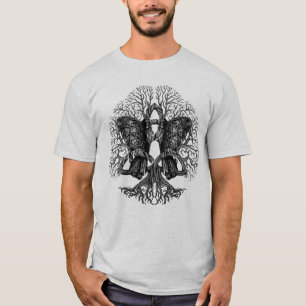 Livets träd - Yggdrasil med ravens T Shirt