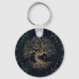 Livets träd - Yggdrasil Nyckelring