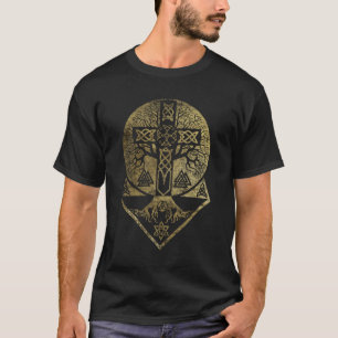 Livets träd - Yggdrasil och Celtickor T Shirt