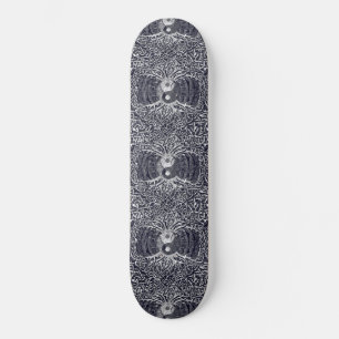 Livets träd Yin Yang Mini Skateboard Bräda 18,5 Cm