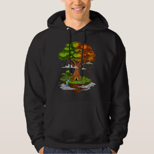 livets träd Zen Meditation Hoodie