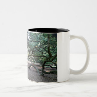 Livets trädkaffemugg Två-Tonad mugg