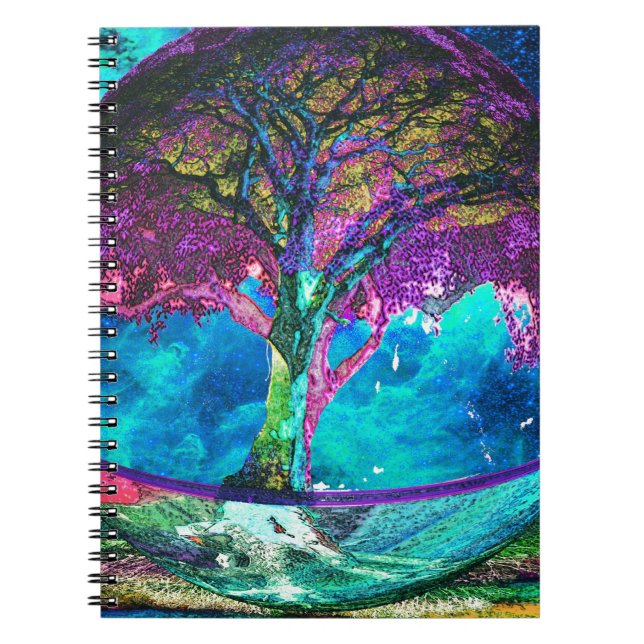 Livets trädmeditation anteckningsbok (Framsidan)