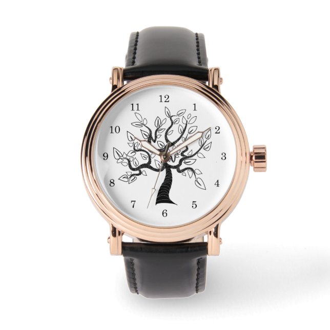 Livets Trädur Modern Present Armbandsur (Framsida)