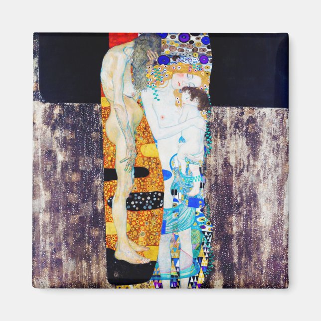 Livets tre år, Gustav Klimt Magnet (Framsidan)