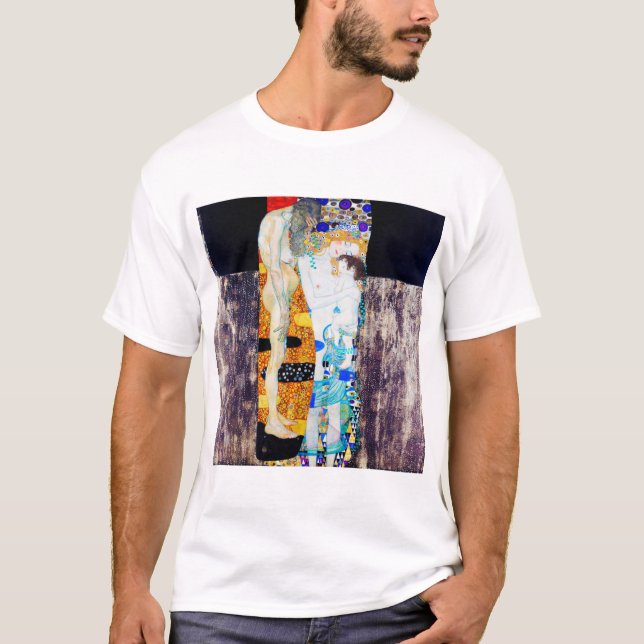 Livets tre år, Gustav Klimt T Shirt (Framsida)